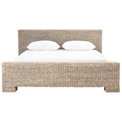 Low Profile Rattan Bed in King-Size 5