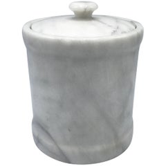 1960s Italian Marble Ice Bucket Wine Chiller