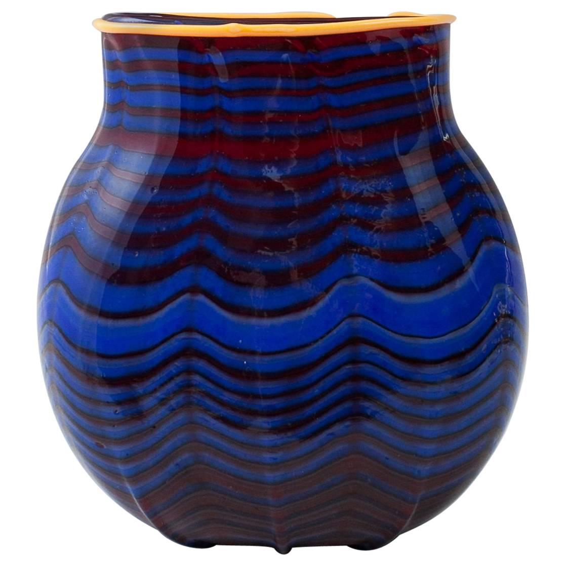 Vase Dale Chihuly, 1993 Toppiece, Unique, Signed