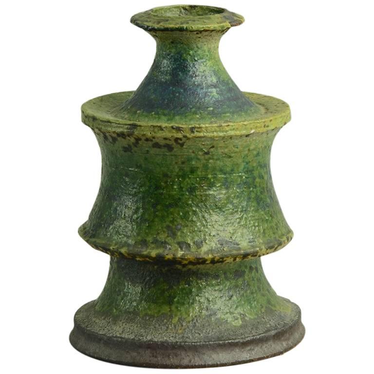 Stoneware Vase by Kyllikki Salmenhaara for Arabia, Finland, circa 1950s For Sale