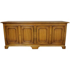 John Widdicomb Painted Hollywood Regency Buffet Credenza with Gilt Accents