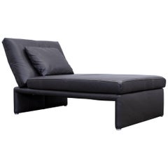 Koinor Designer Chaiselongue Leather Mocca Brown Recamiere Function Modern