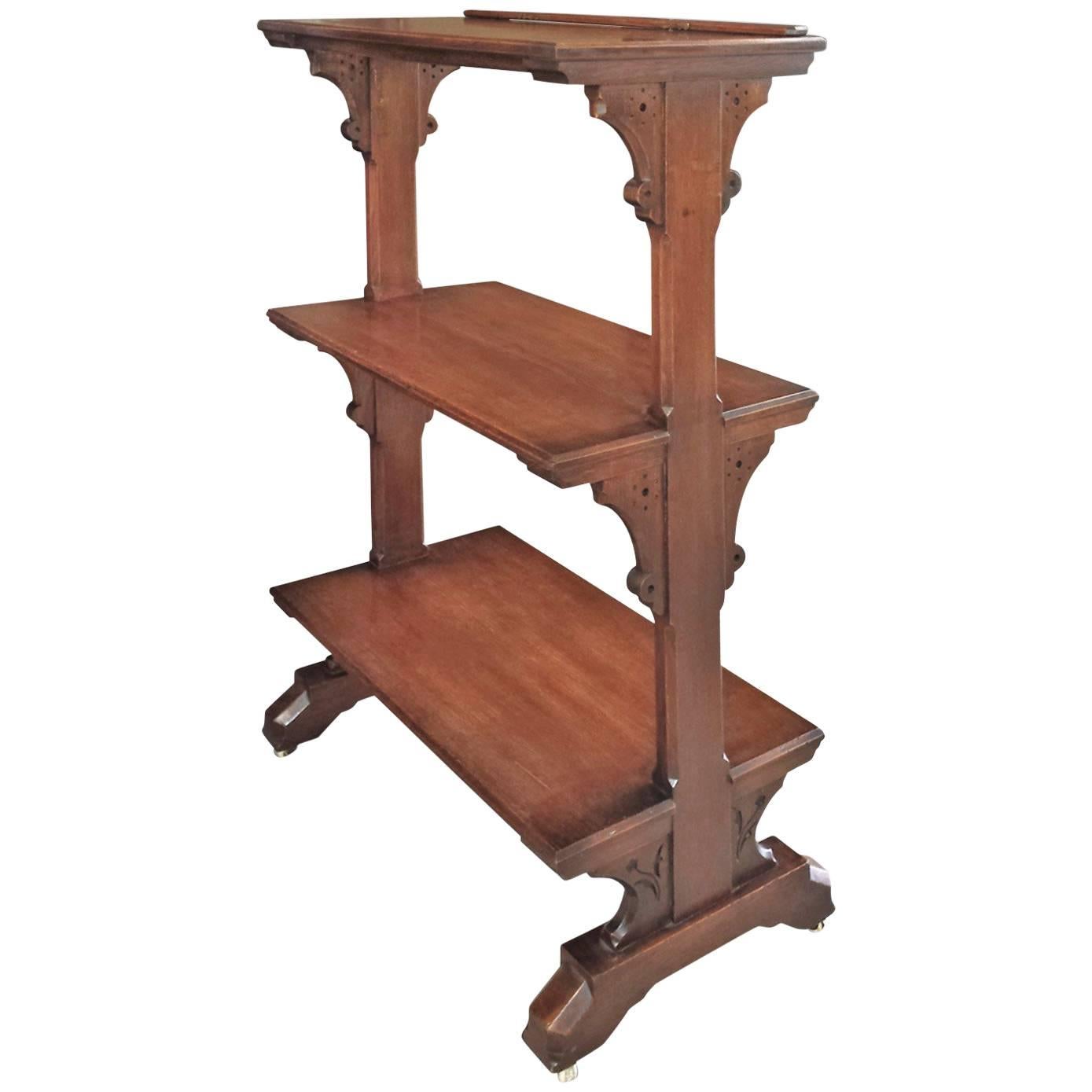 Arts & Crafts Library or Music Stand Attributed to Charles Lock Eastlake