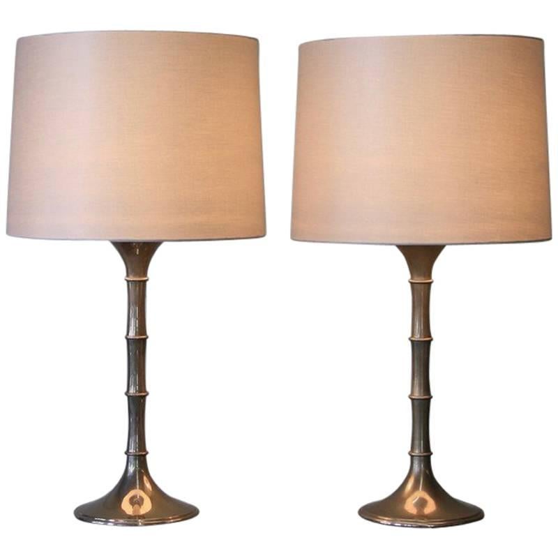 Pair of Ingo Maurer Table Lamps For Sale