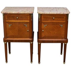 Pair of Antique Bedside Cabinets