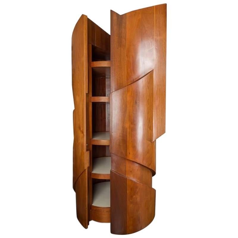 Michael Coffey, "Titan" Monumental Bar Cabinet, United States, 1978 For Sale