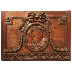 18th Century Carved Boiserie Panel from France
