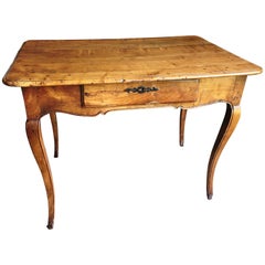Louis XV Period Fruit-Wood Side Table