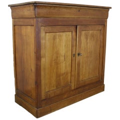 Tall Antique Fruitwood Louis Philippe Buffet