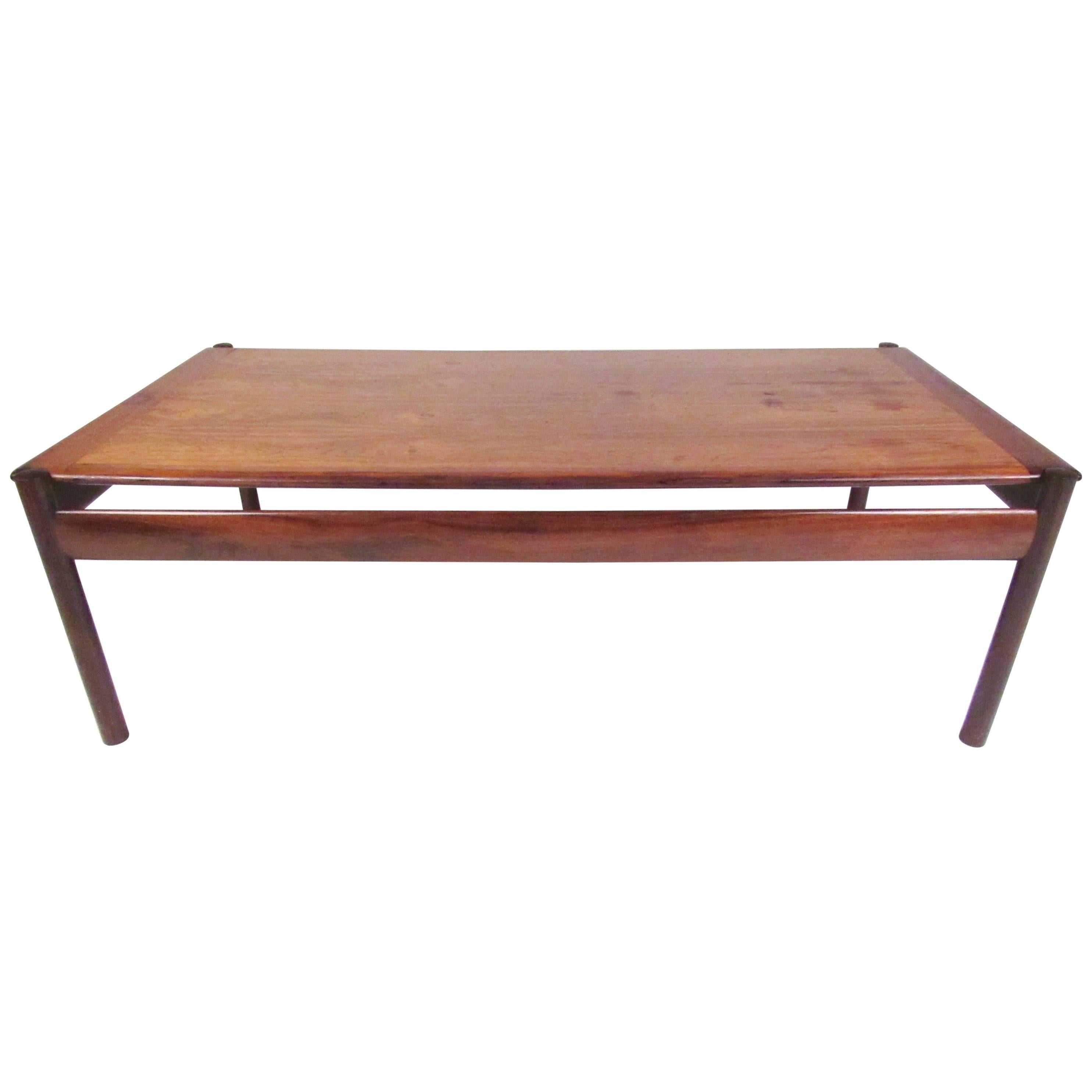 Mid-Century Modern Rosewood Coffee Table by Sven Ivar Dysthe