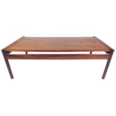 Mid-Century Modern Rosewood Coffee Table by Sven Ivar Dysthe
