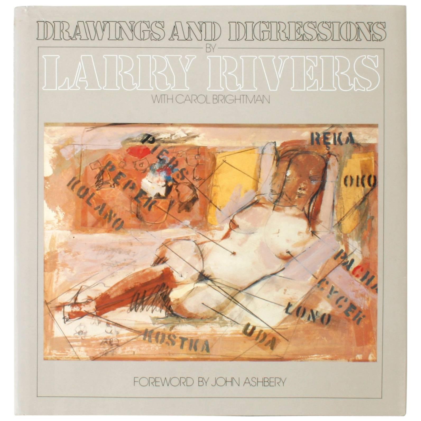 Drawings and Digressions by Larry Rivers, First Edition For Sale