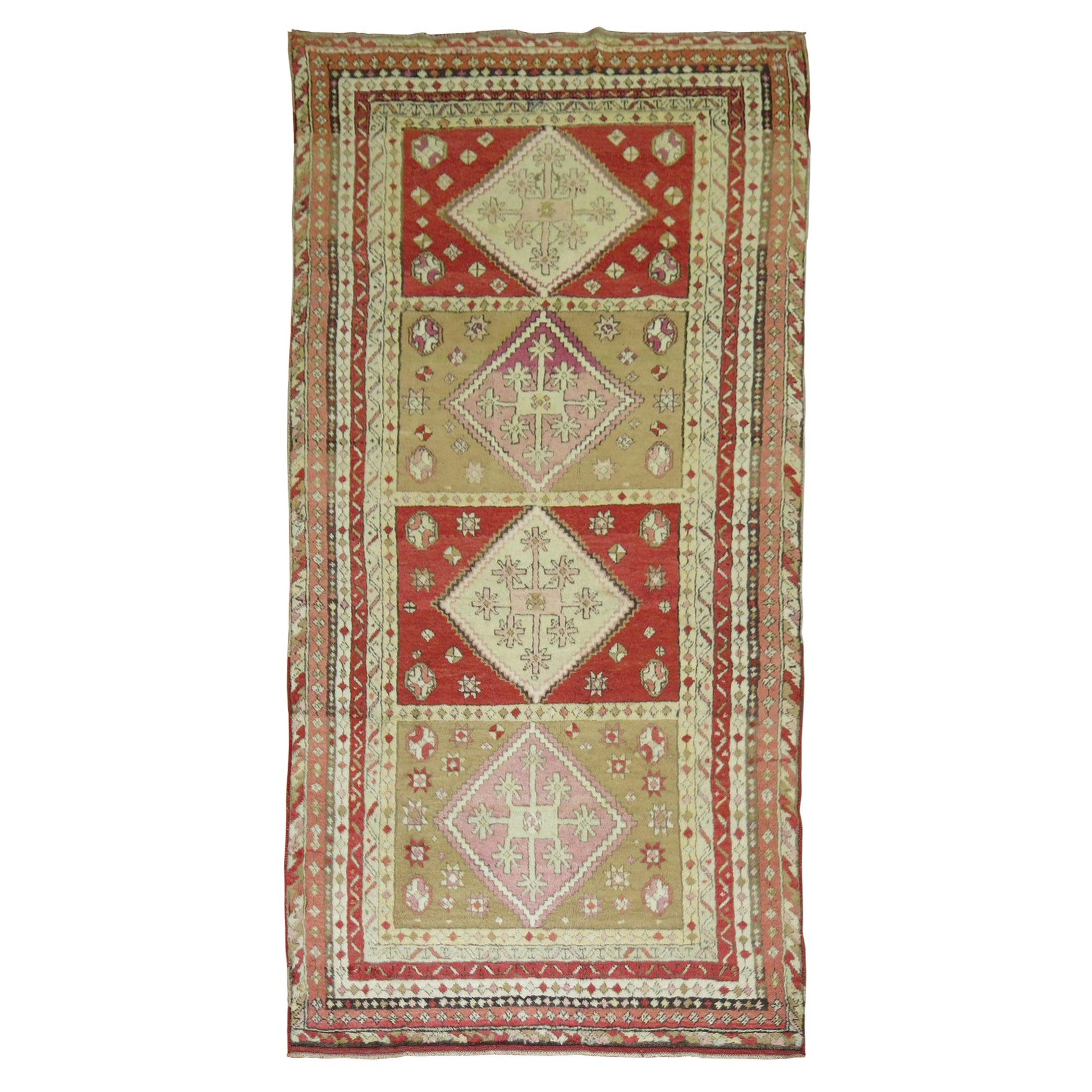 Zabihi Collection Antique Karabagh Carpet For Sale