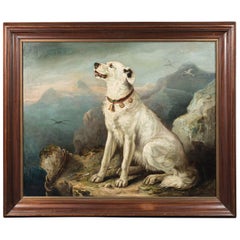 Massive, 19th Century Dog Portrait