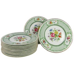Set of 12 Cauldon Garden Floral Luncheon Plates 11