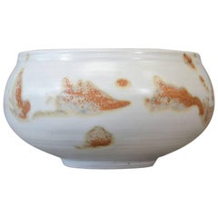 Vivika and Otto Heino White Glazed Bowl