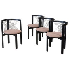 Set of Four Niels Jorgen Haugesen String Chairs