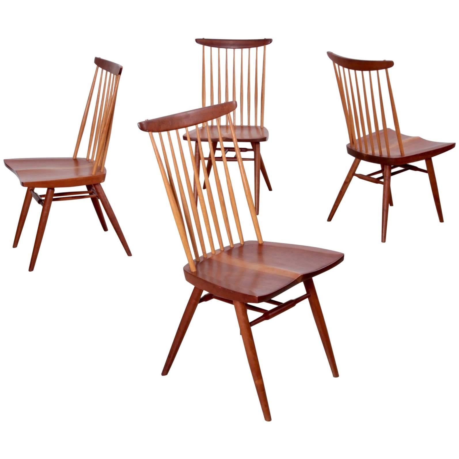 Set of Four George Nakashima, New Chairs