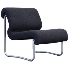 Fröscher Sitform Jürgen Lange Designer Chair Fabric Grey One-Seat Modern