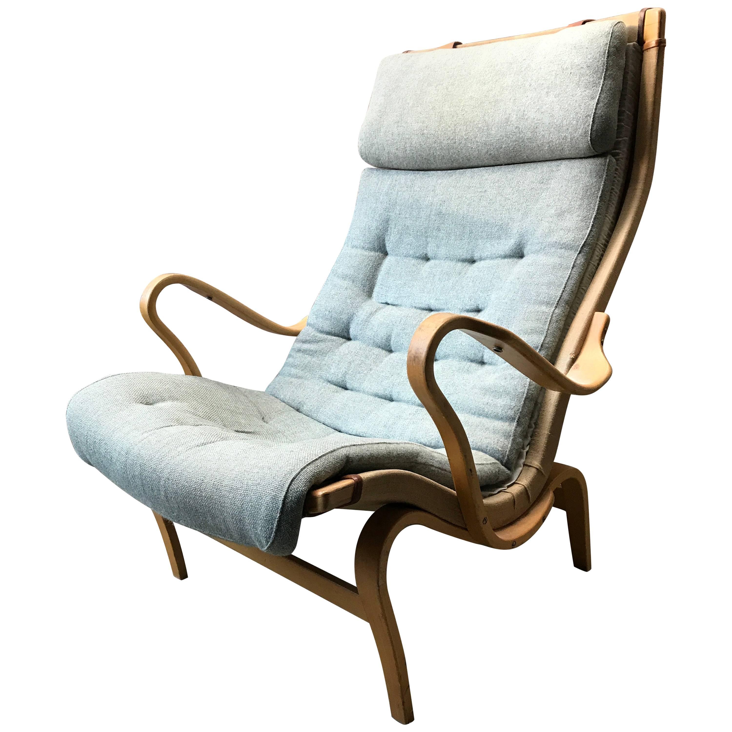 Pernilla Lounge Chair by Bruno Mathsson For Sale