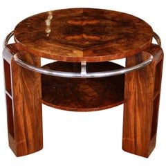 Vintage Art Deco Library Table