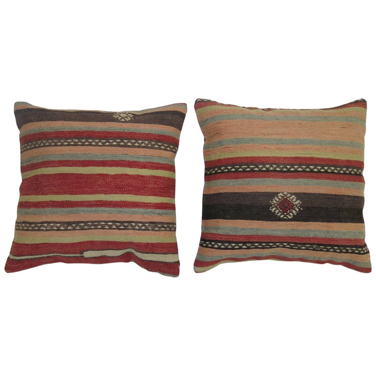 Set of Turkish Kilim Pillows For Sale at 1stdibs