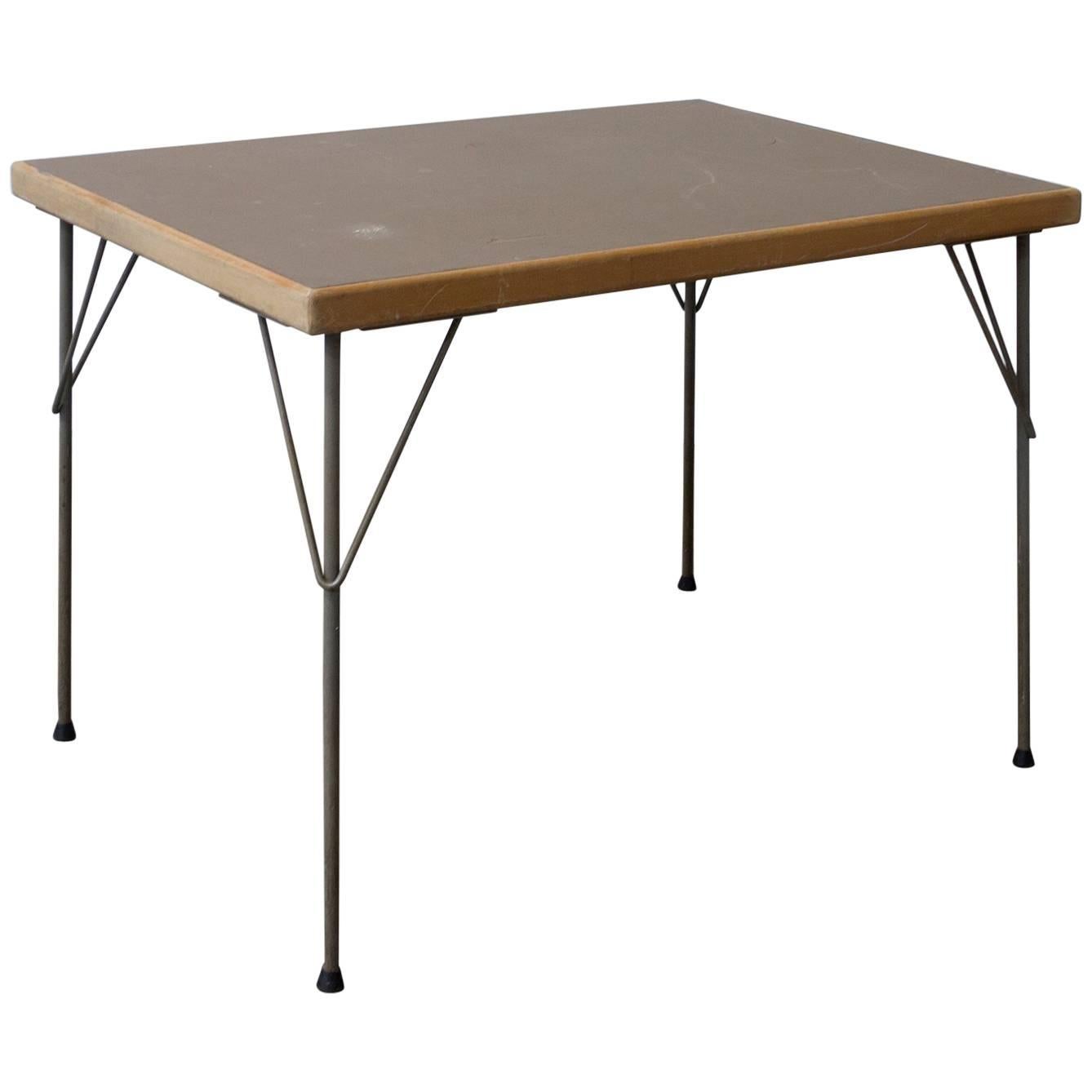 Table de salle à manger originale de Wim Rietveld pour Gispen Holland, 1950