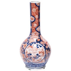Japanese Imari Bottleneck Vase