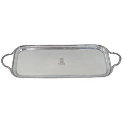 Sterling Silver Bar Tray or Sandwich Tray