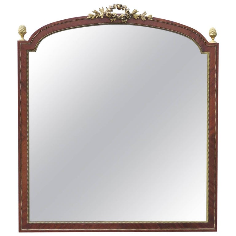 Linke Bronze Mounted Beveled Glass Mirror For At 1stdibs Linke Bronze Mounted Beveled Glass Mirror For