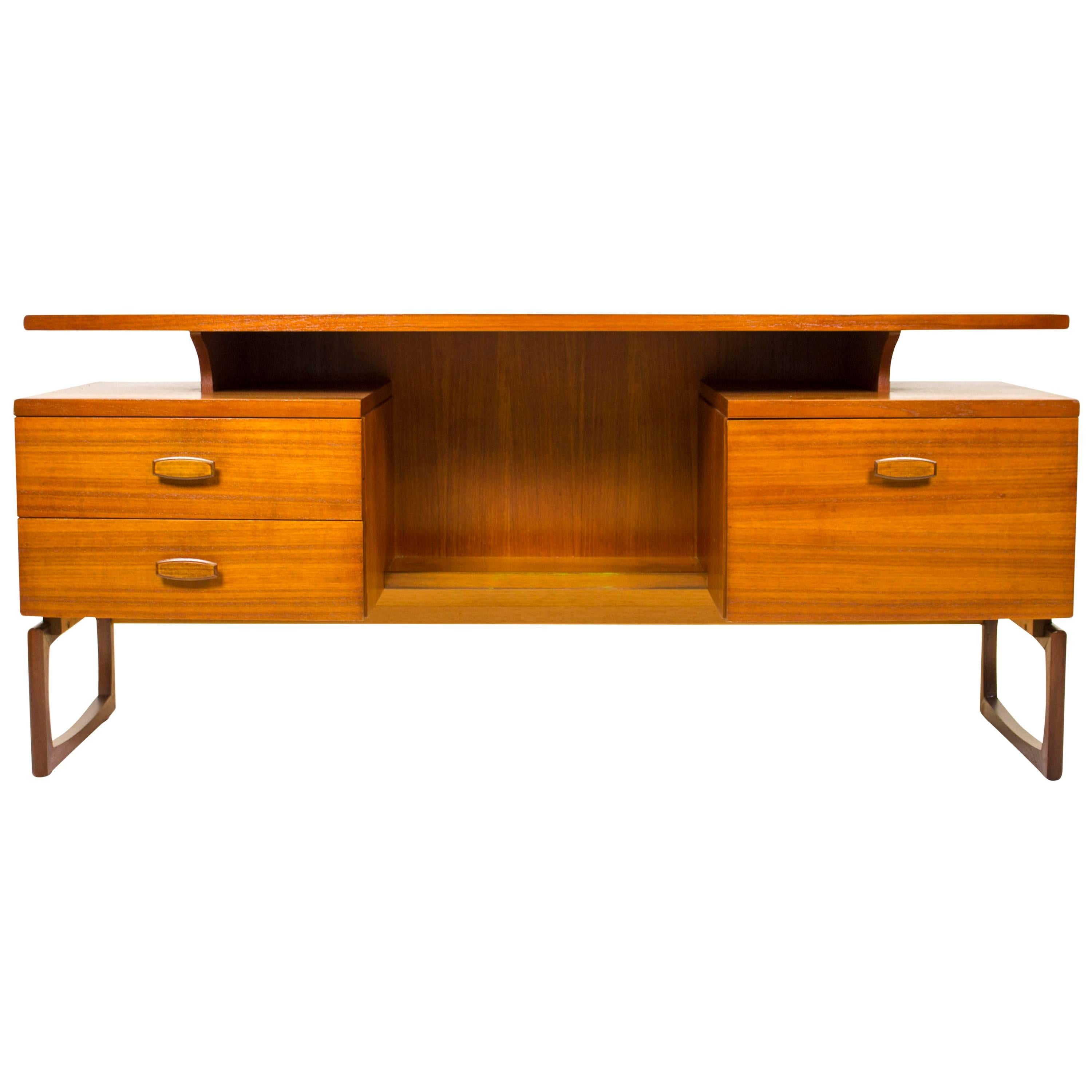 G Plan E Gomme Quadrille Desk Dressing Table, 1960, Mid-Century Bedroom Office For Sale