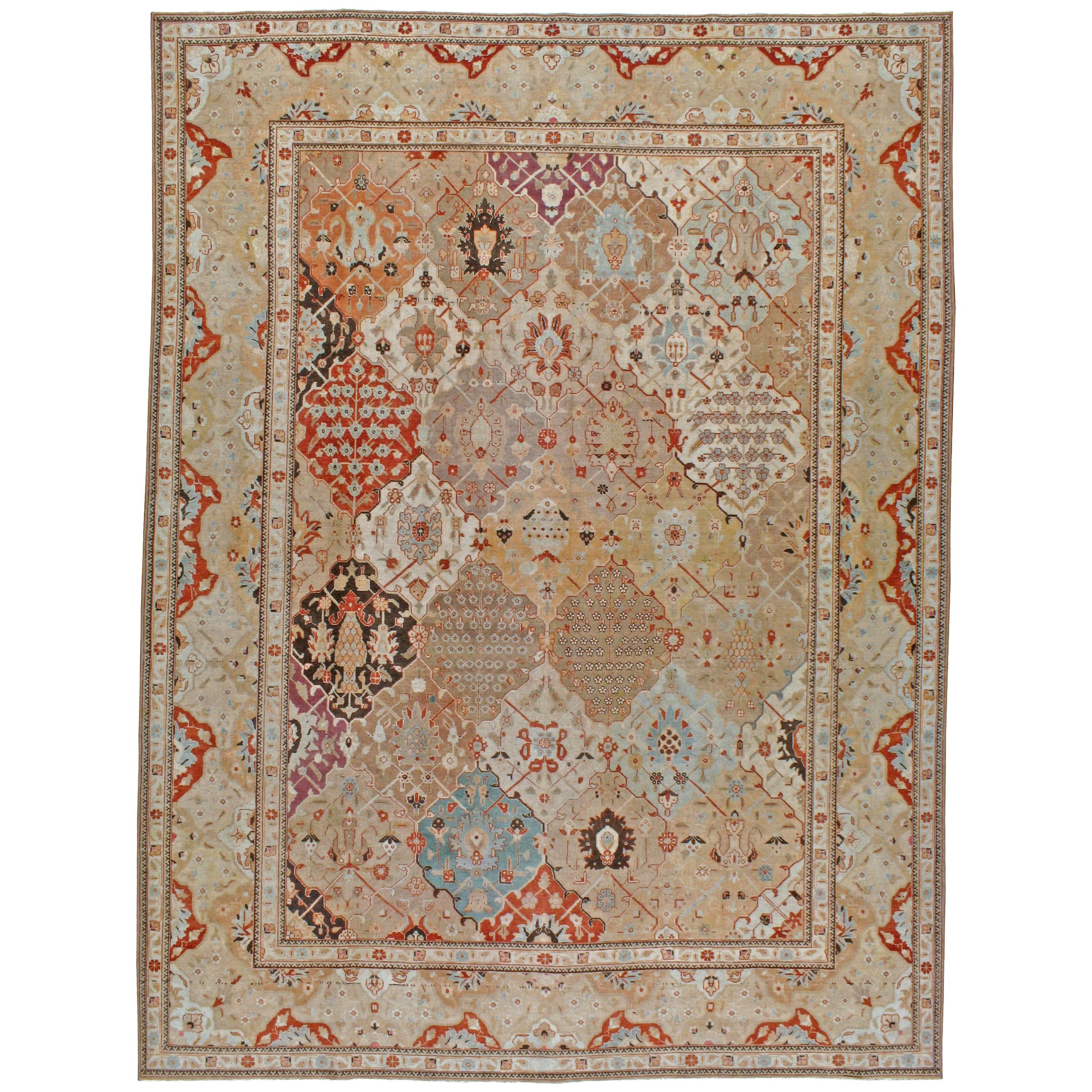 Antique Persian Tabriz Rug