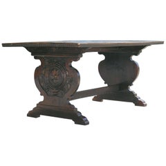 Tuscan Trestle Center Table