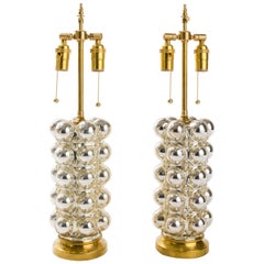 Bubble Mercury Glass Lamps