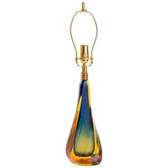 Art Glass Lamp by Flavio Poli for Seguso
