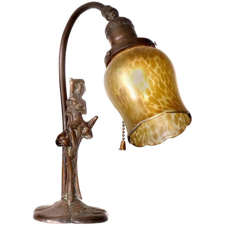 Art Nouveau Table Lamp For Sale at 1stdibs