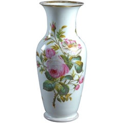 French Porcelain Vase or Table Lamp Base
