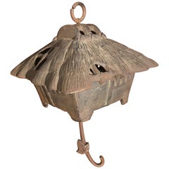 Japanese Antique Lantern Wind Chime with Plant Hook 8