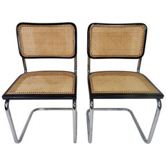 Marcel Breuer Cane Cesca Chairs, Italy