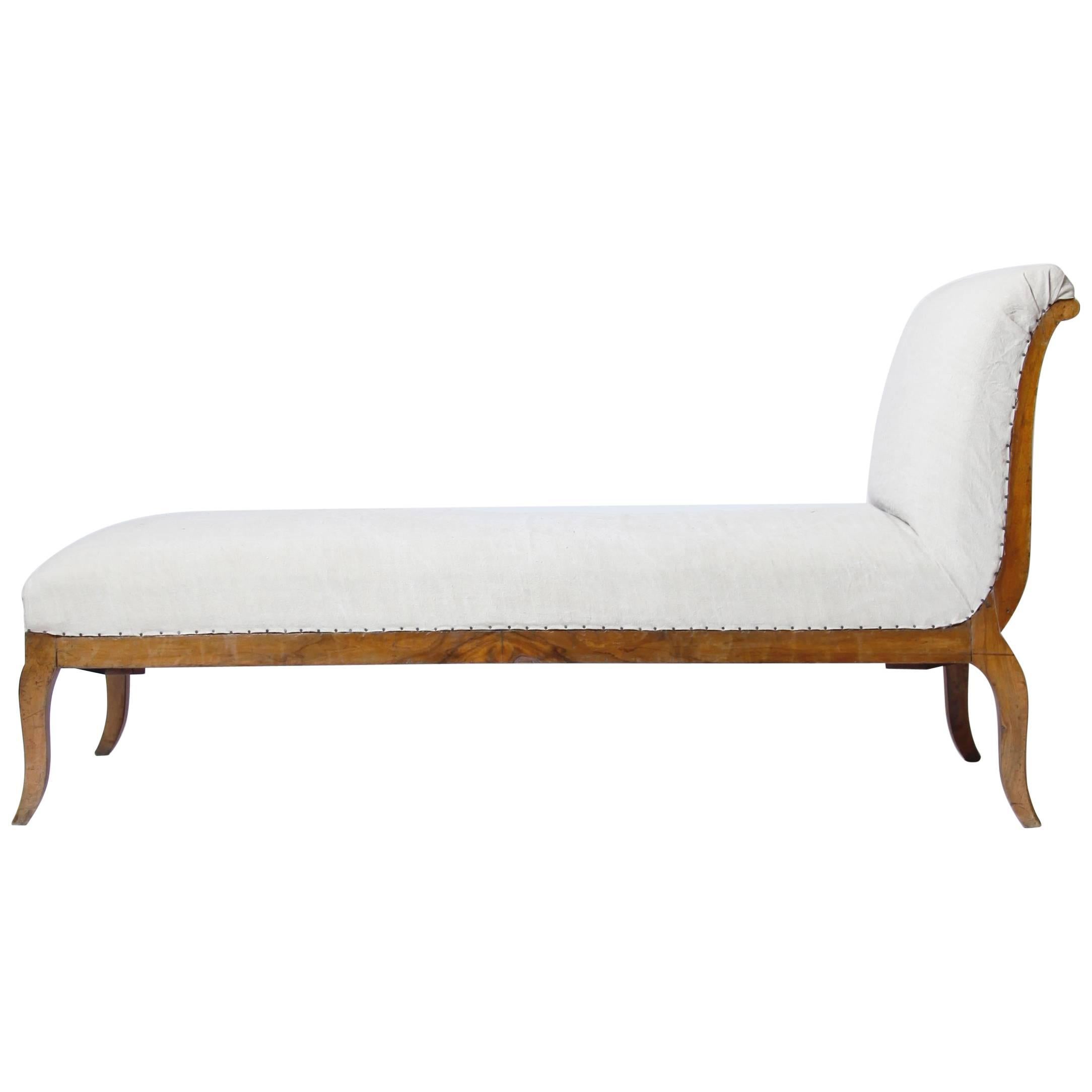 19th Century French Walnut Daybed