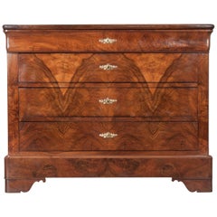 French 19th Century, Louis Philippe Mahogany Commode 5