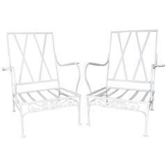 Pair of Salterini Patio Armchairs