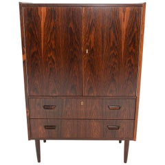 Danish Modern Brazilian Rosewood Bureau Dresser 2