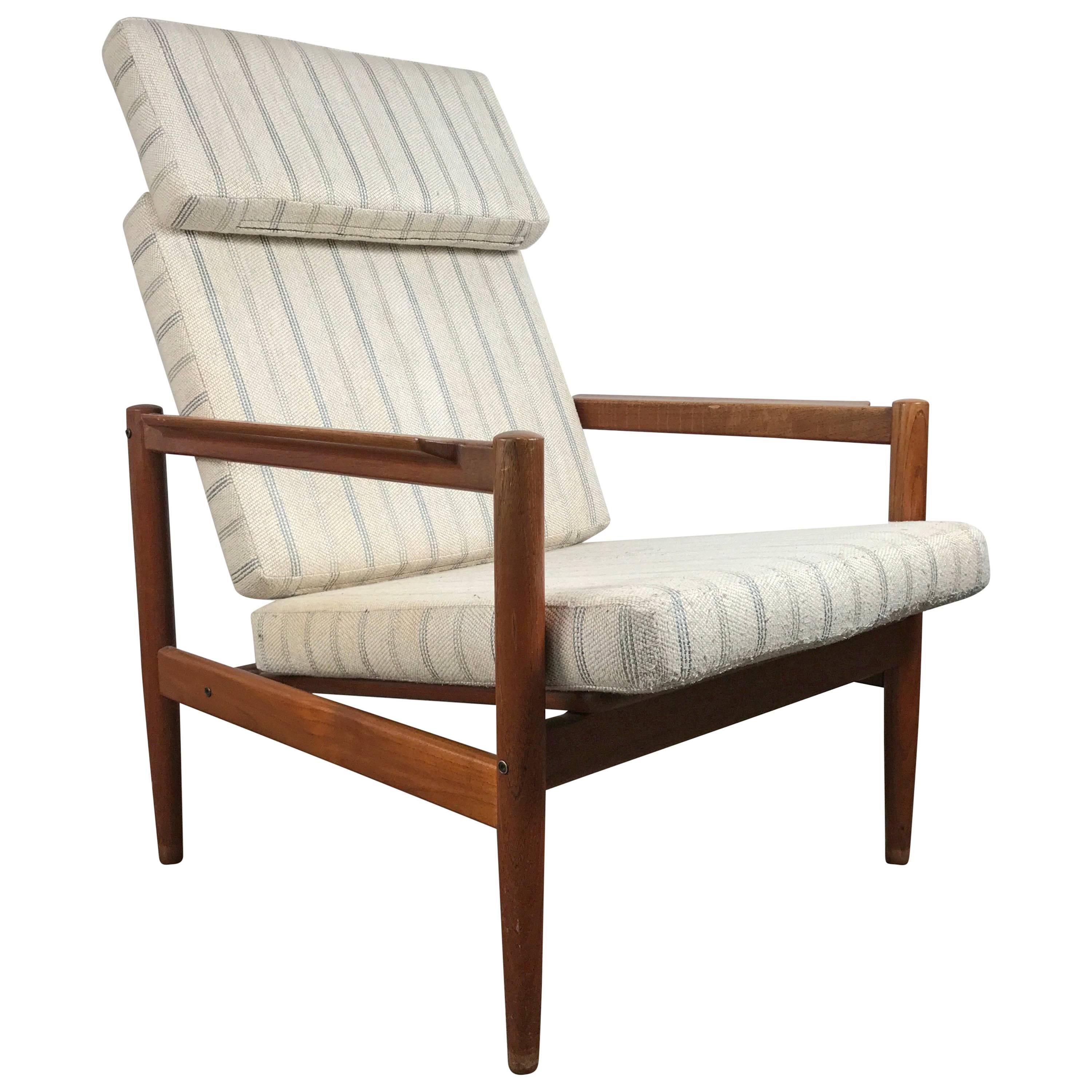 Classic Danish Modern Lounge Chair Børge Jensen & Sønner