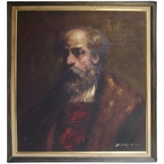 Artist Signed Portrait of a Man