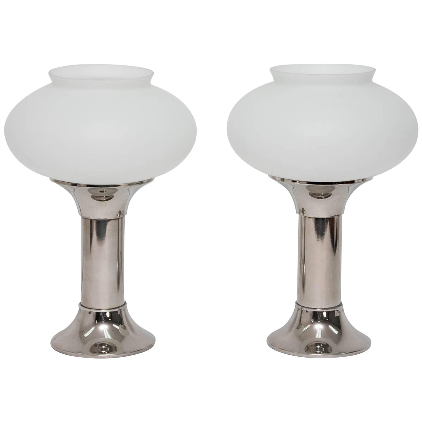 Two VEB Narva Table Lamps, 1960s