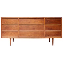Mid-Century Walnut Dresser 5