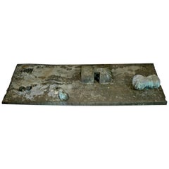 Bronze Metal Sculpture by Masamichi Yamamoto Titled Landscape 5