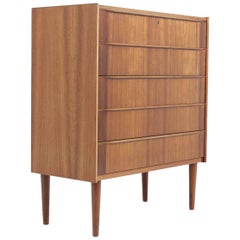 Danish Teak Chest of Drawers, 1960s