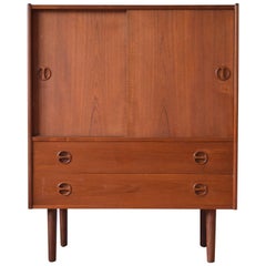 Danish Mid-Century Teak Cabinet, 1960s